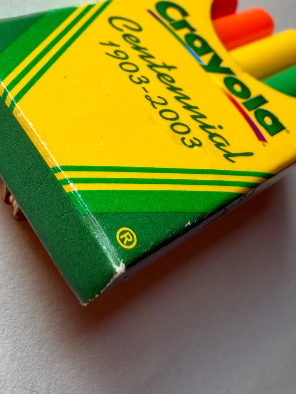 Crayola Centennial Mini Crayon Pack - Red, Orange, Yellow, Green, Blue